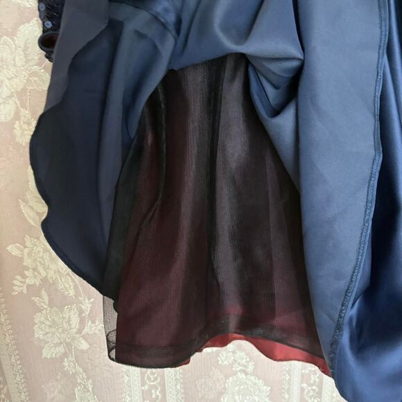 Rimini Sequin Navy Blue Dress - Picture 8 of 8